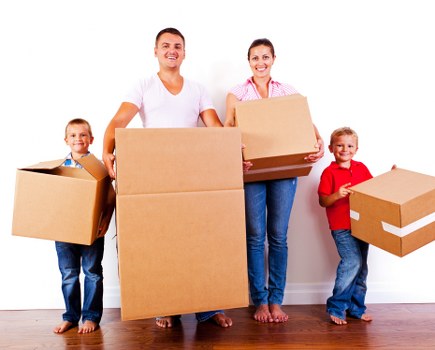 Packing boxes and moving supplies for a home move in Kingston Upon Thames