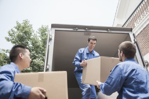 Local moving van near Kingston town centre and surrounding areas