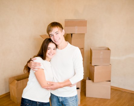 Charity donation items prepared during a house clearance in Kingston upon Thames